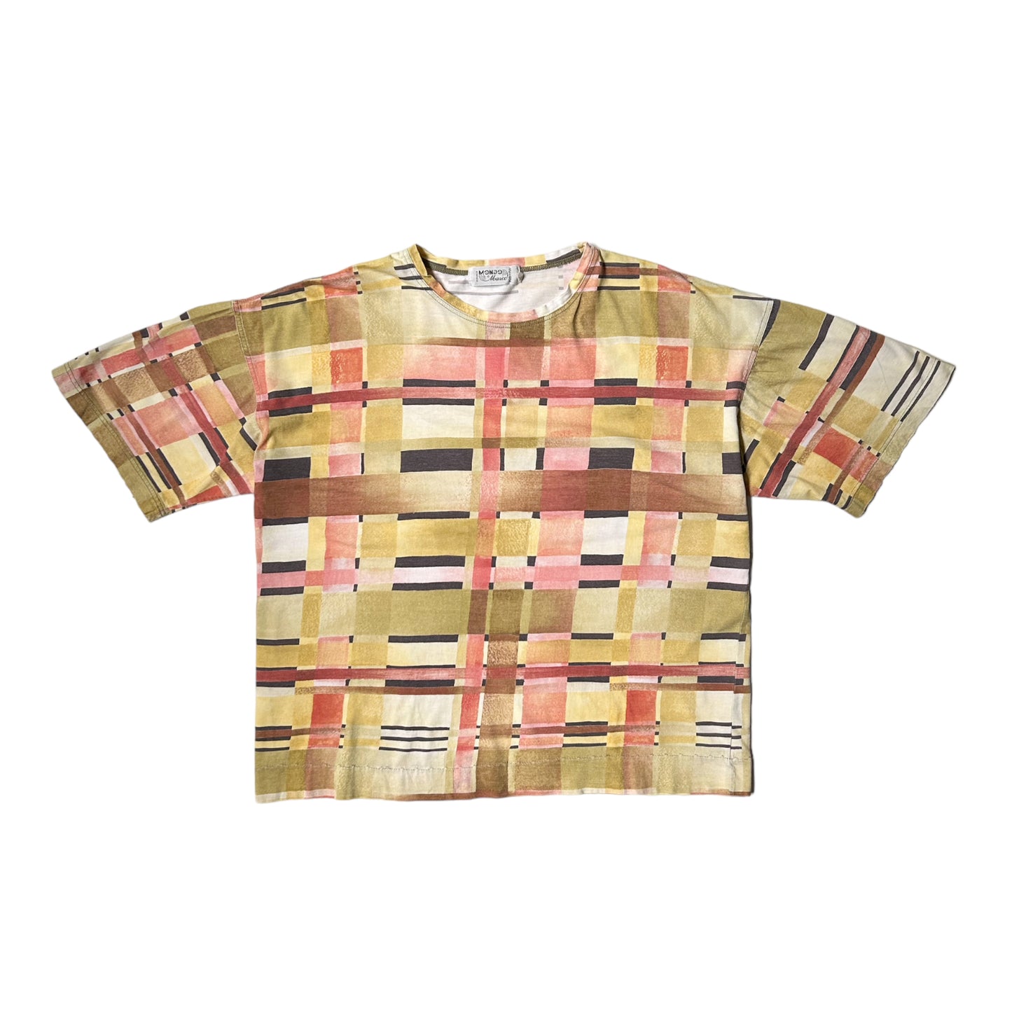 80s vintage abstract art print T-shirt