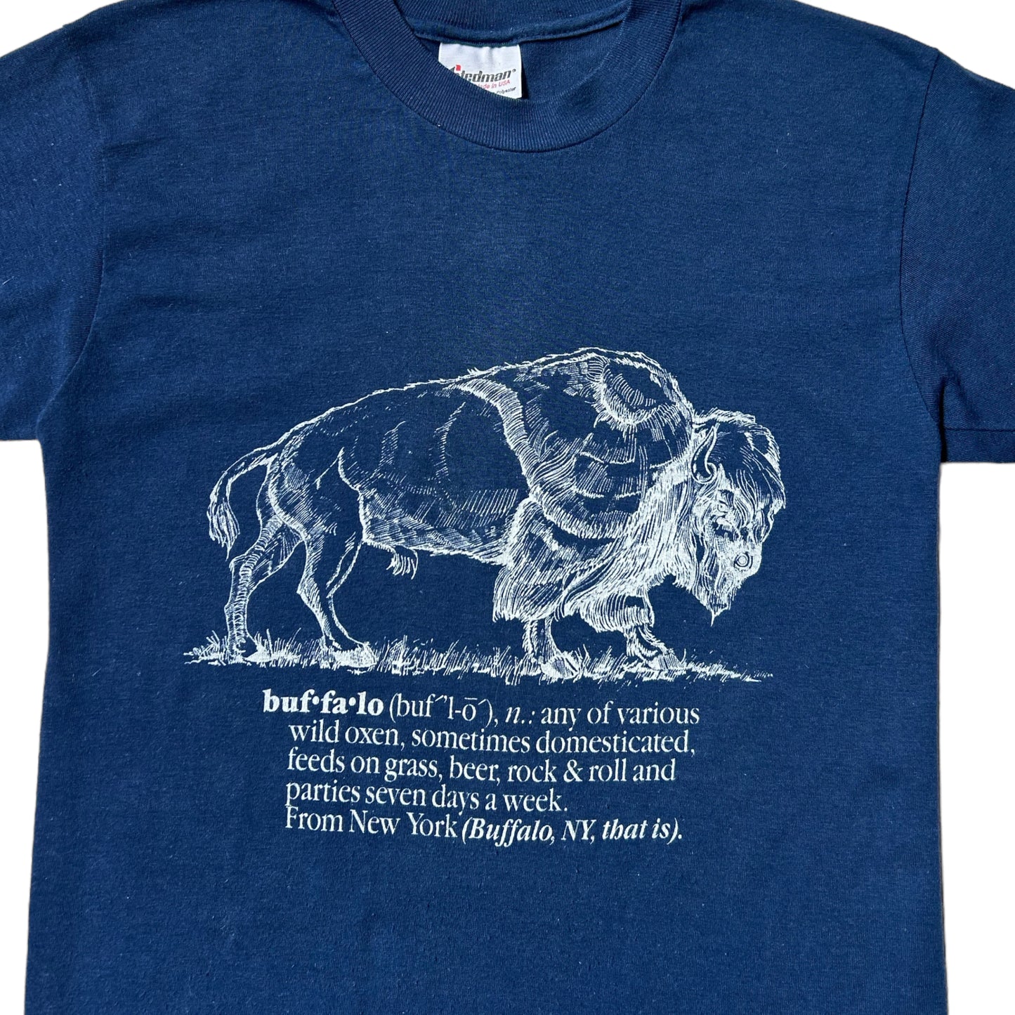 80s Vintage Buffalo T-shirt