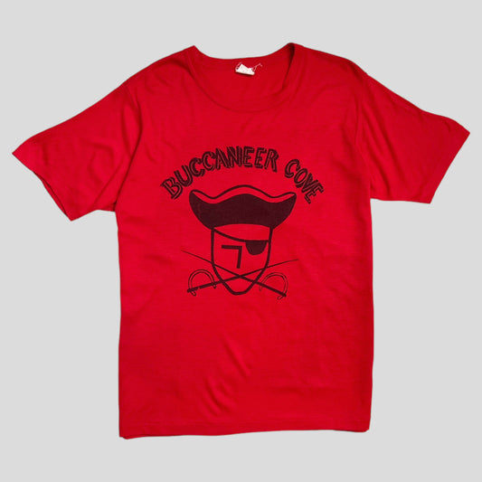 80s Vintage Buccaneer Cove Pirate T-shirt