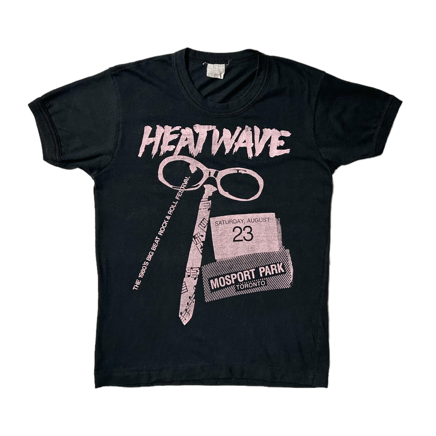 80s vintage Heatwave Rock Festival T-shirt