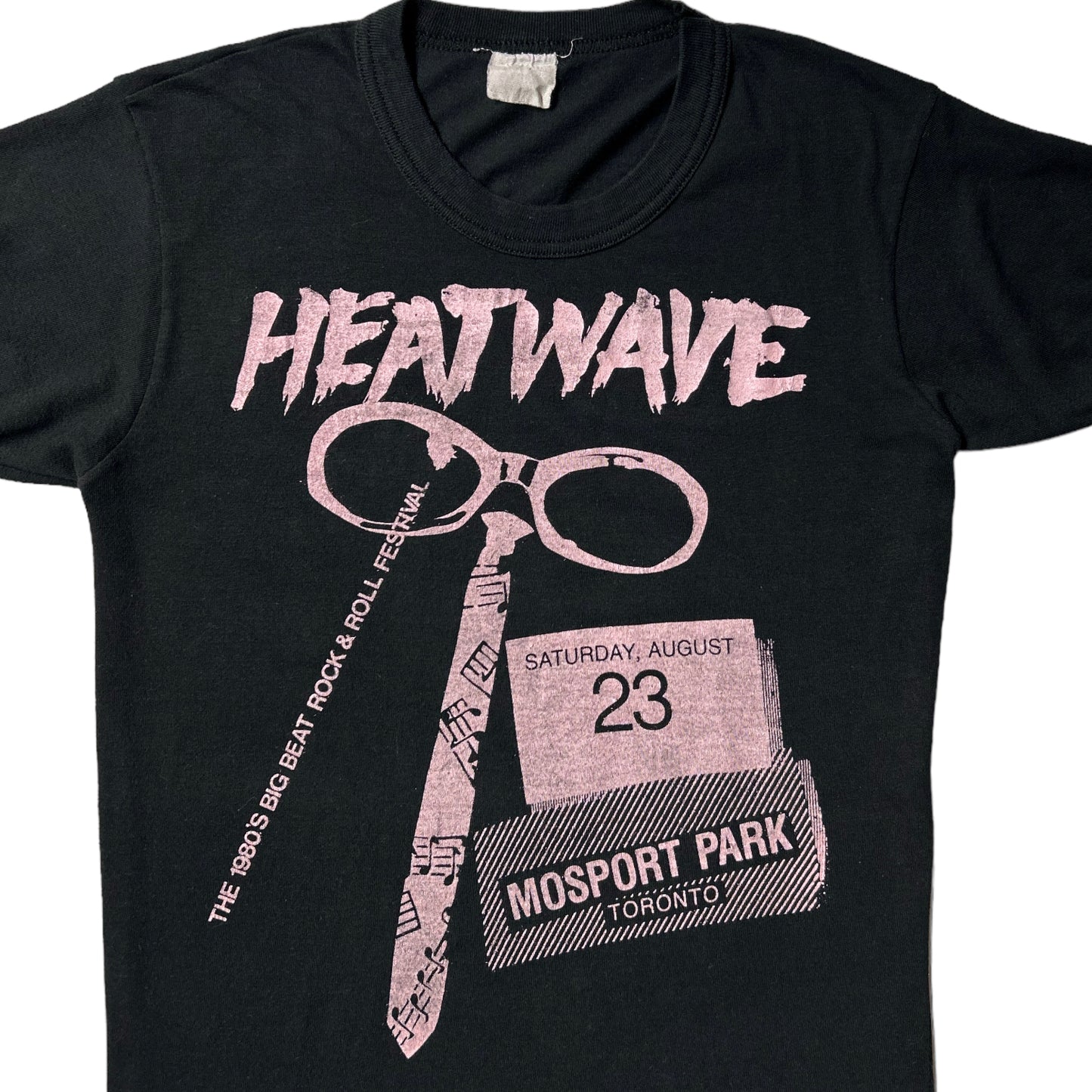 80s vintage Heatwave Rock Festival T-shirt