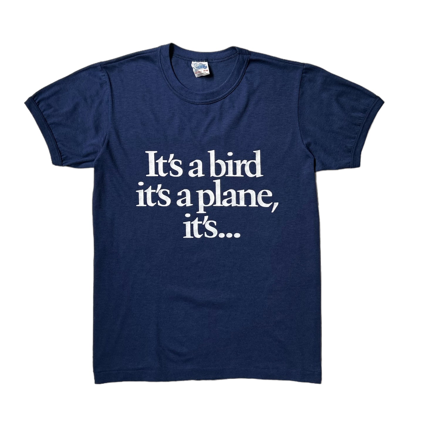 80s Vintage It’s a bird it’s a plane airline t-shirt