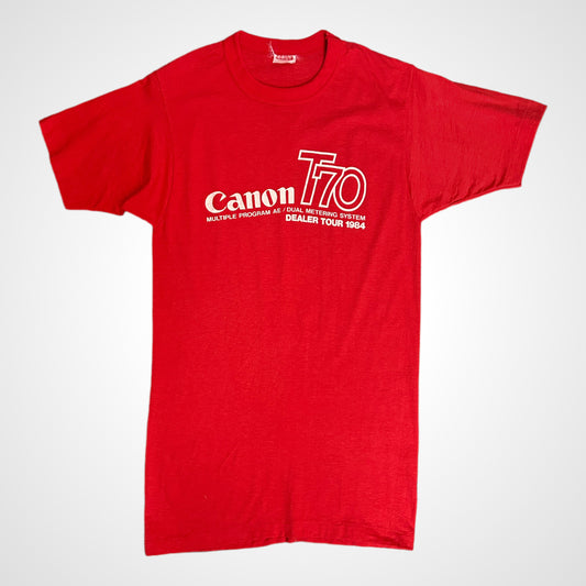 80s Vintage Canon T70 Camera T-shirt