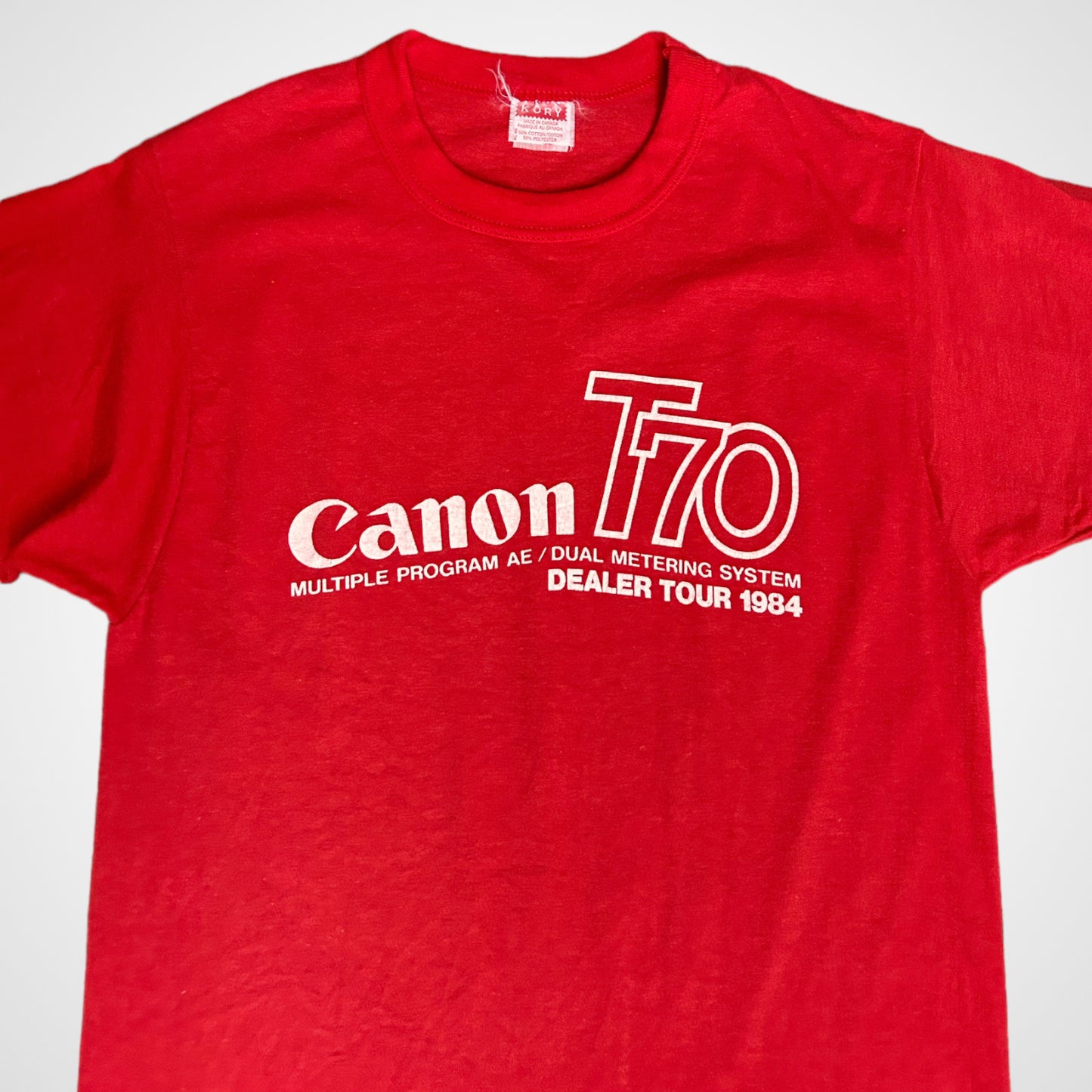 80s Vintage Canon T70 Camera T-shirt