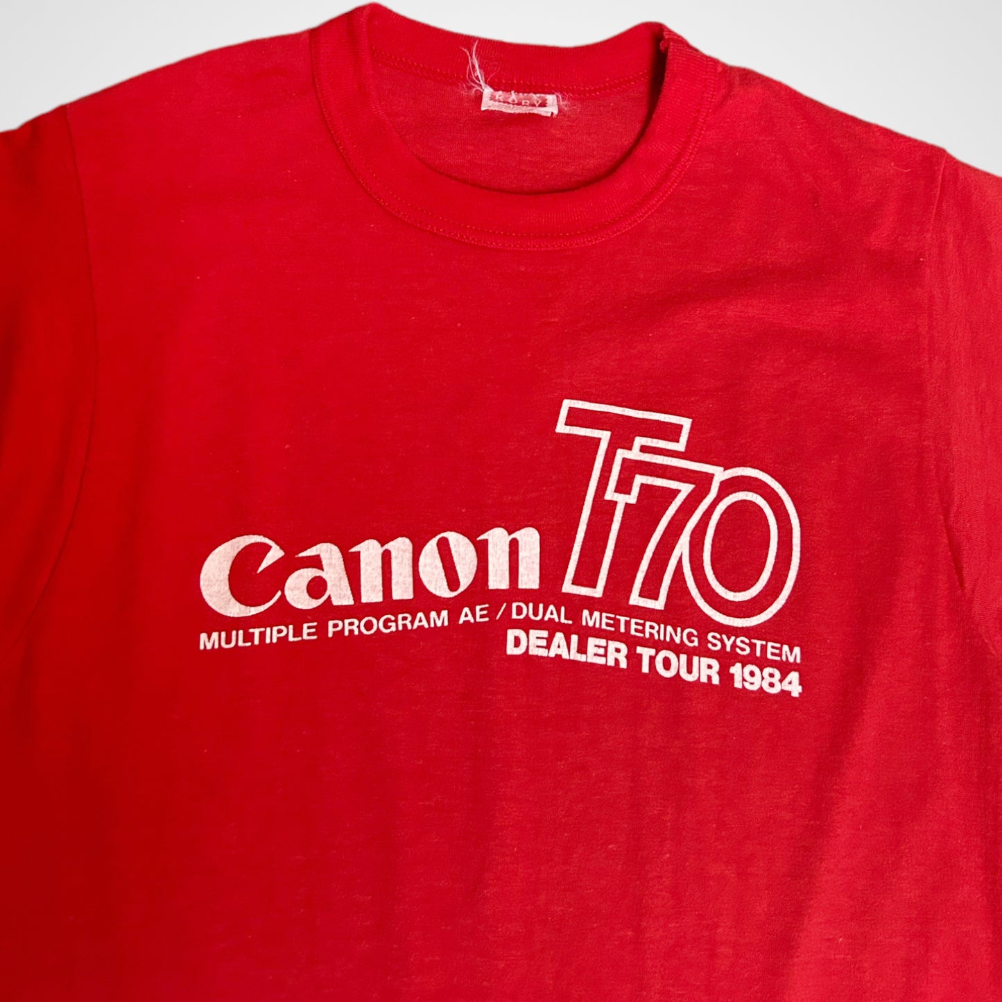 80s Vintage Canon T70 Camera T-shirt