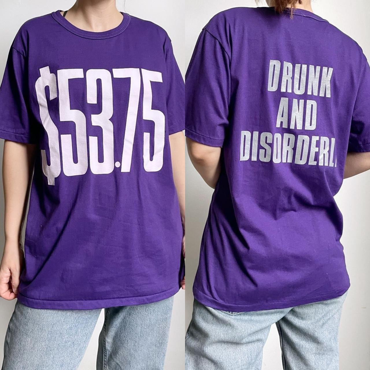 80s Vintage Drunk and Disorderly T-shirt