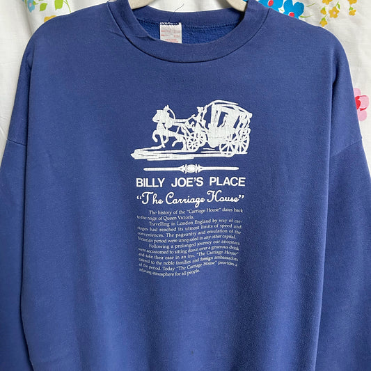 90s Vintage "The Carriage House" history Sweatshirt