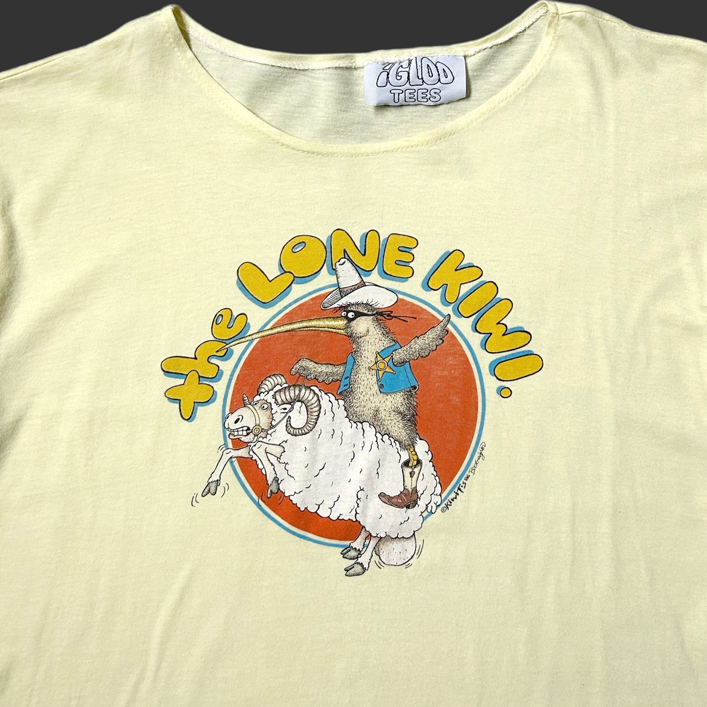 80s Vintage The Lone Kiwi T-shirt