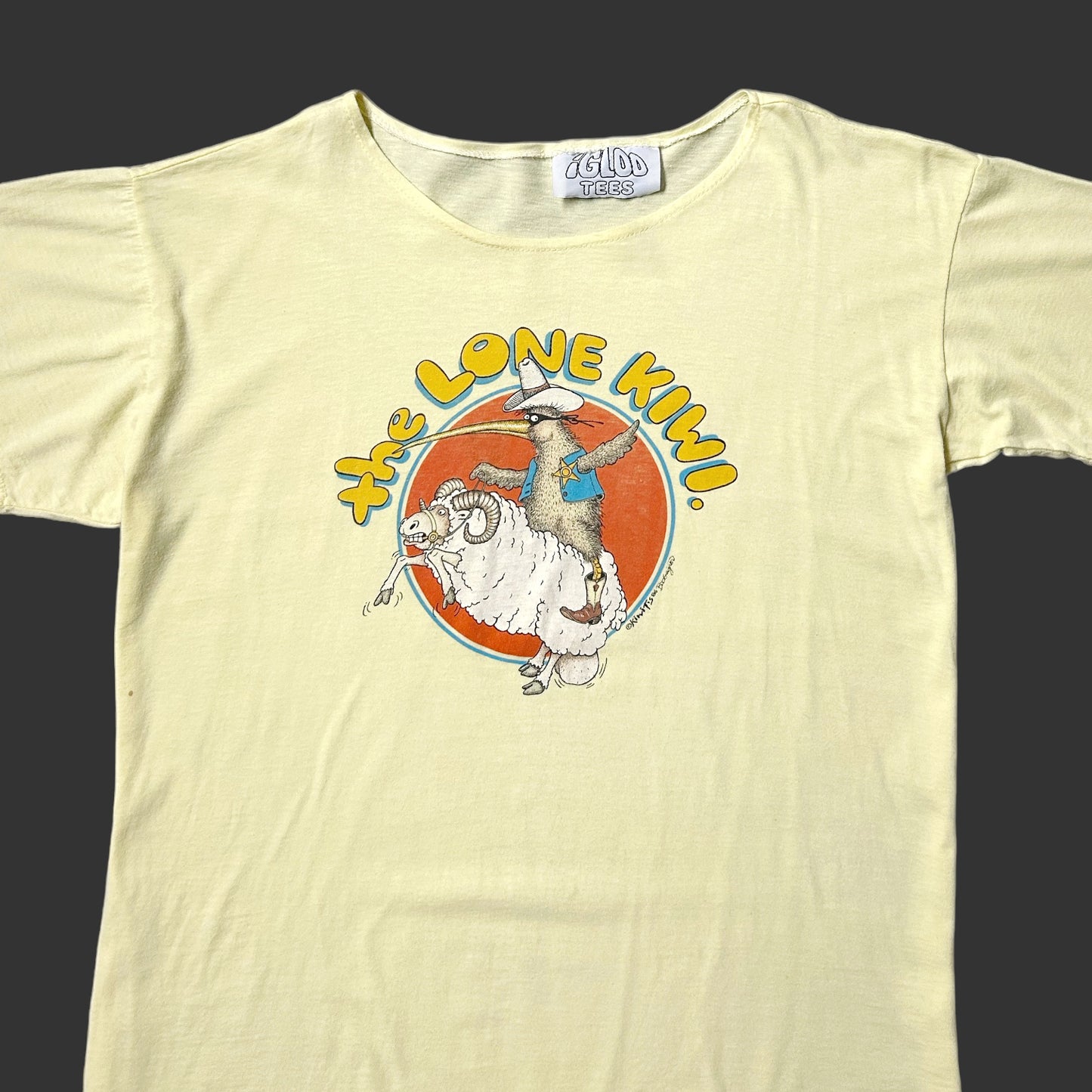 80s Vintage The Lone Kiwi T-shirt