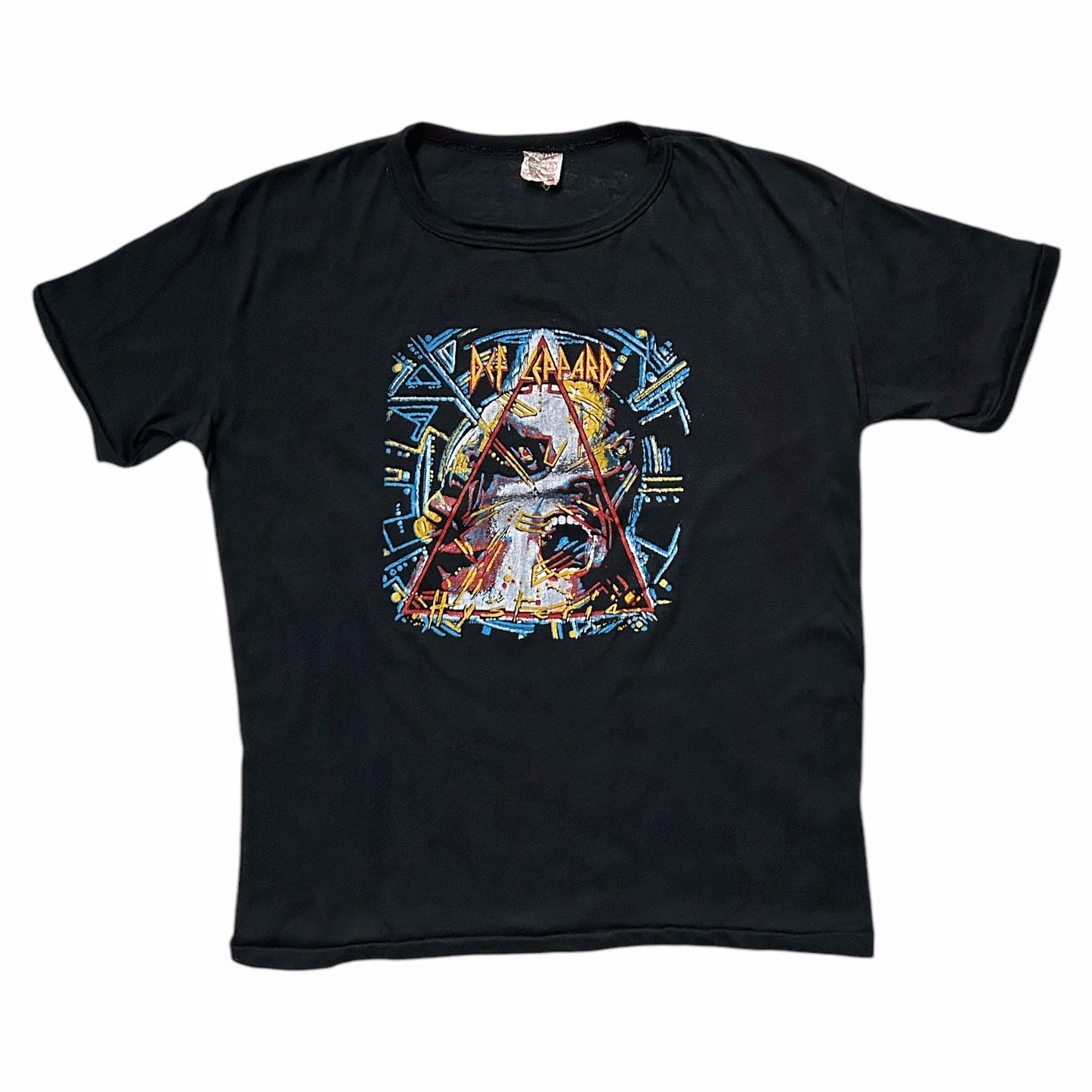 80s Vintage Def Leppard Hysteria T-shirt.