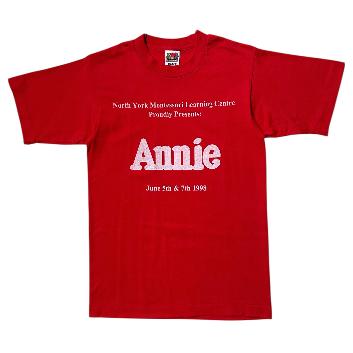 90s Vintage Annie Musical T-Shirt.