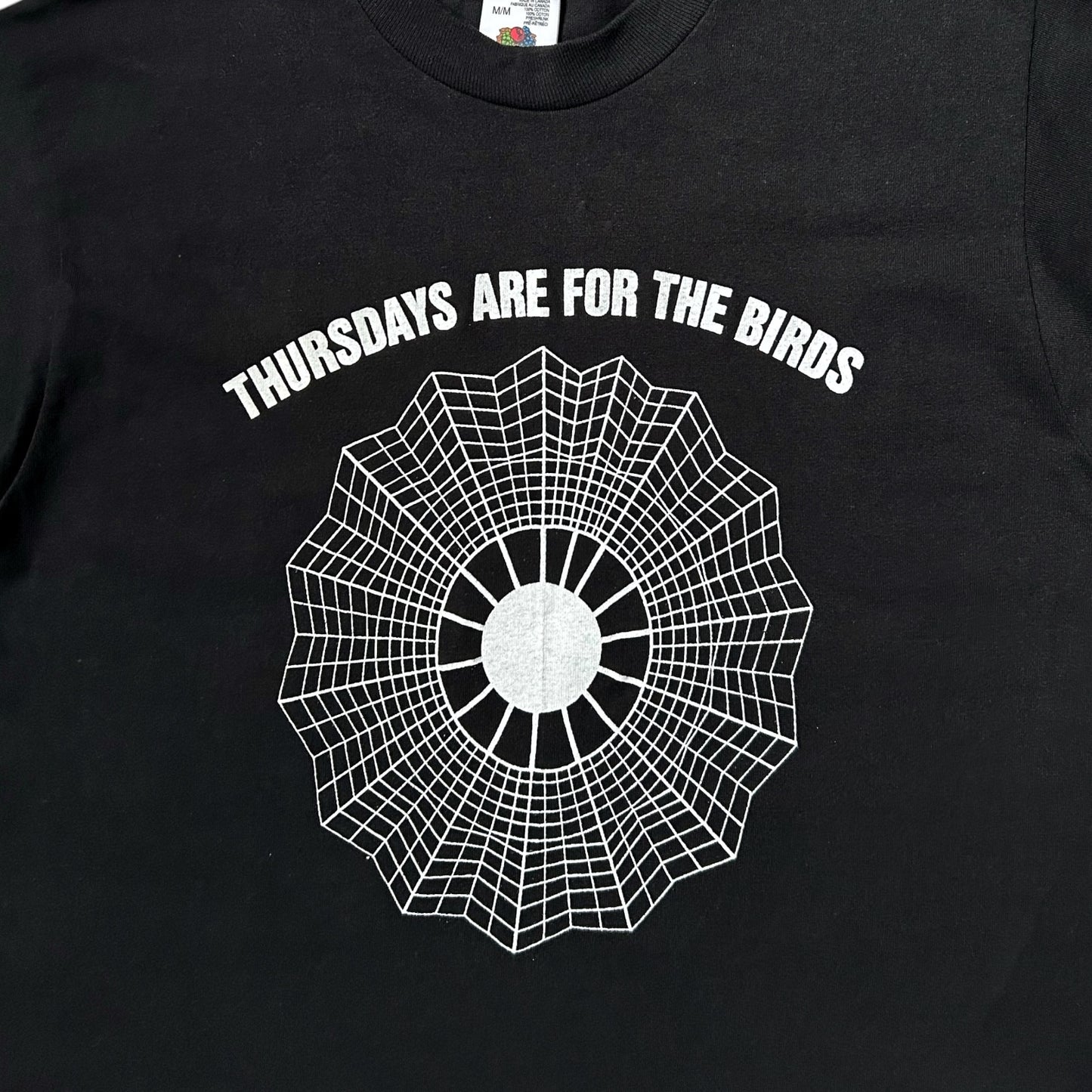 90s Vintage "Thursdays are for the birds" T-shirt.