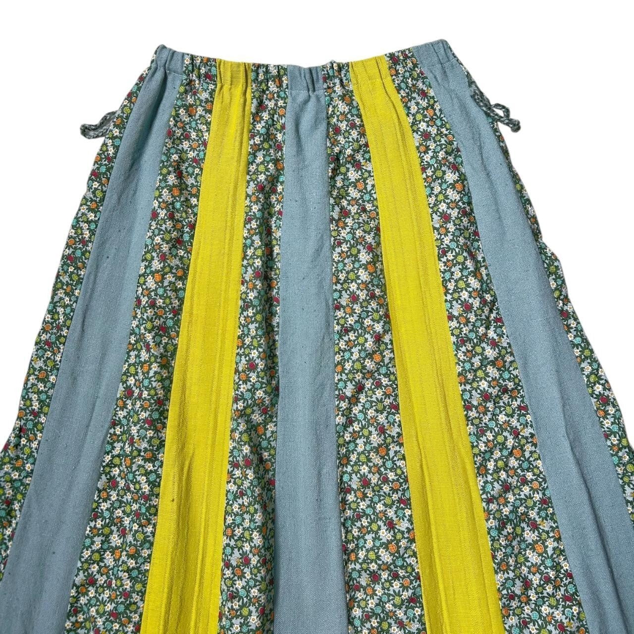 70s Vintage Patchwork Chessa Davis Skirt.
