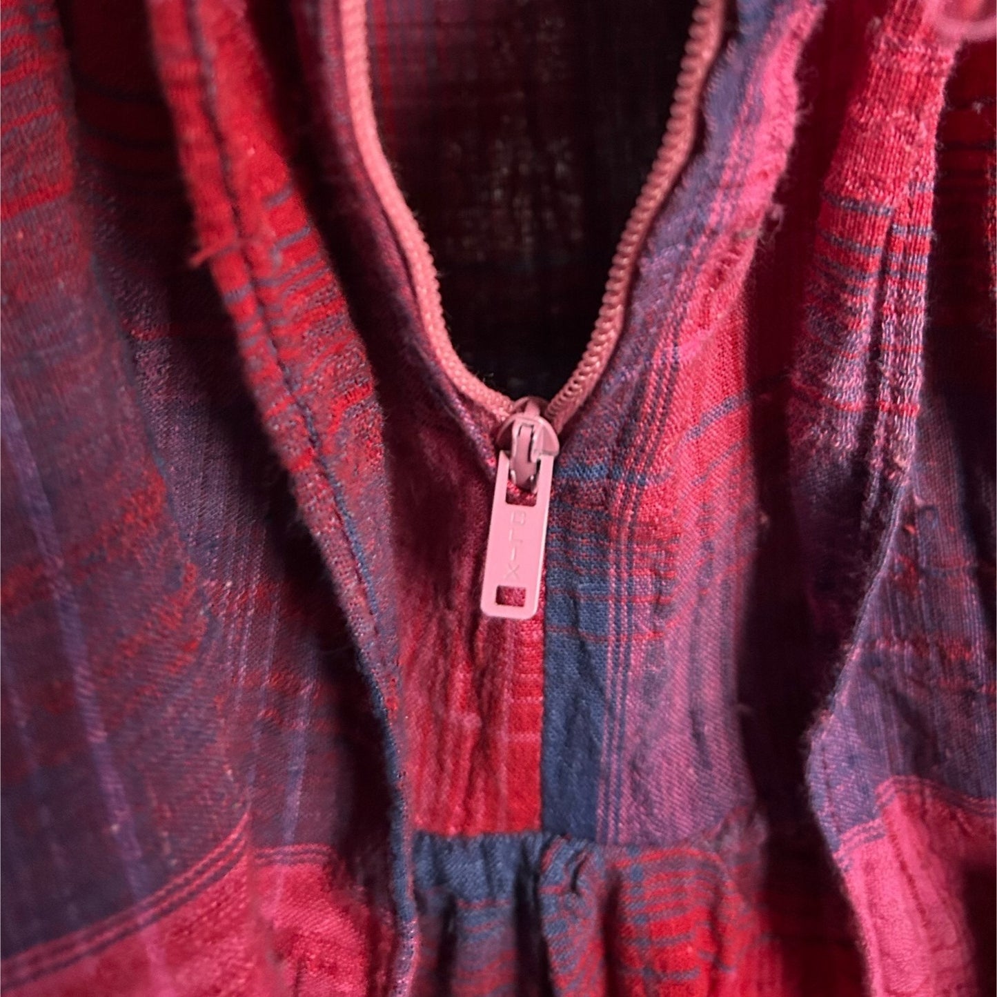 70s vintage tiered boho dress tent shift sleeveless tie strap midi plaid ruffle.