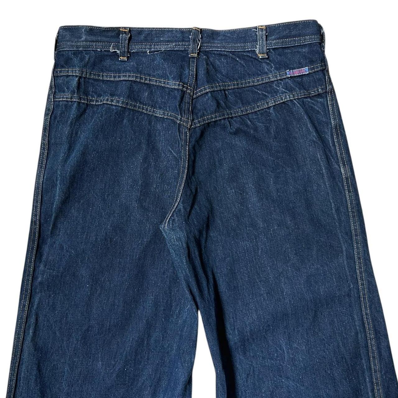 70s vintage Wideleg panelled jeans.