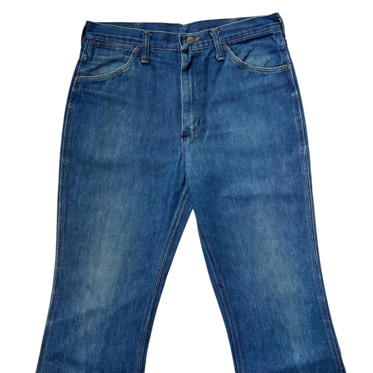 70s vintage highwaisted flare Wrangler jeans, 32 short.