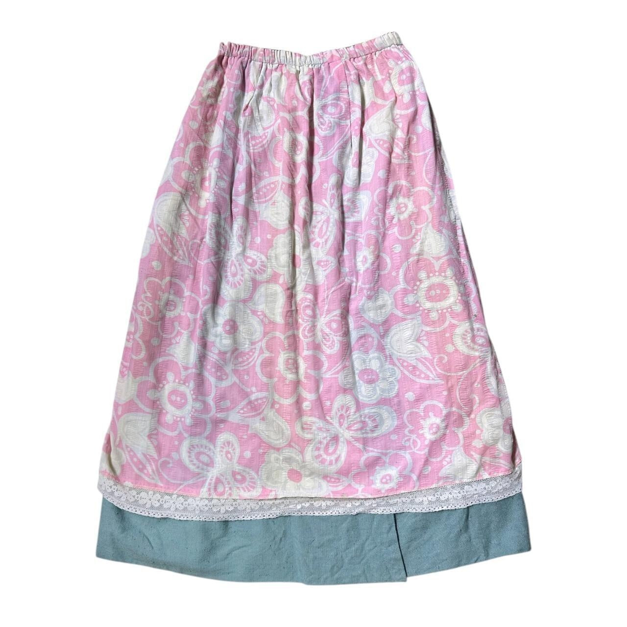 70s Vintage Patchwork Chessa Davis Skirt.