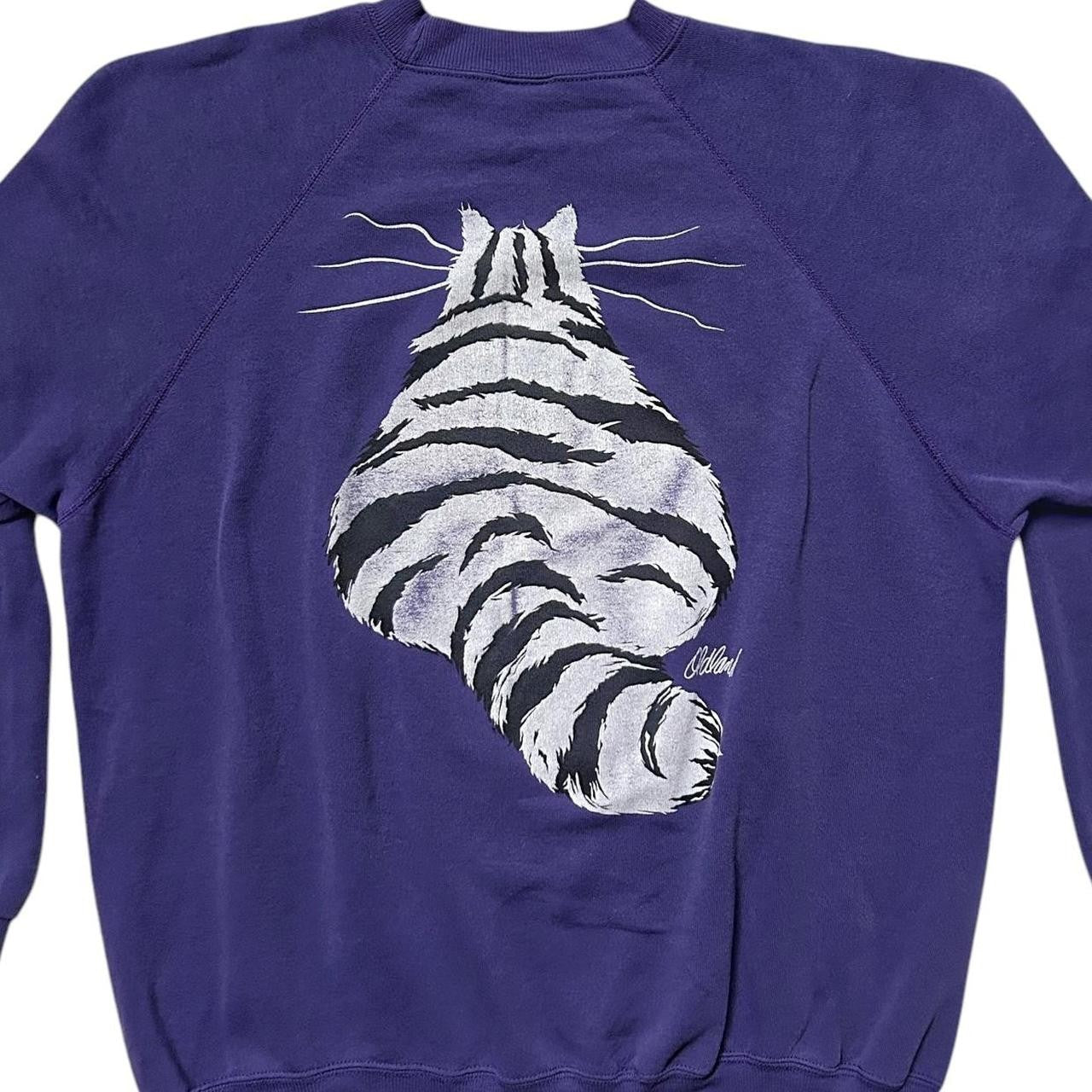 90s Vintage Oldland Cat Comic Sweatshirt.