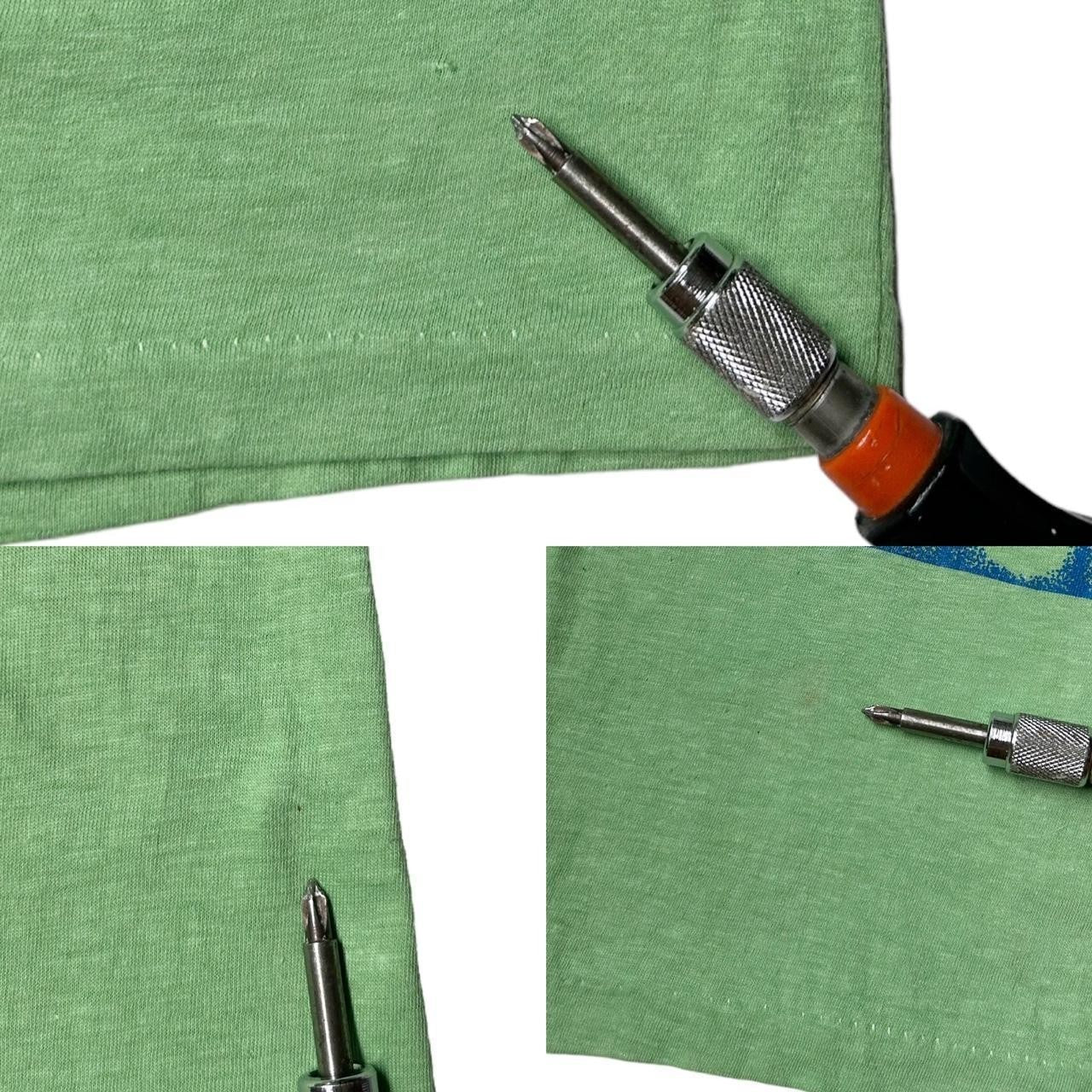 90s vintage Caribbean map t-shirt.