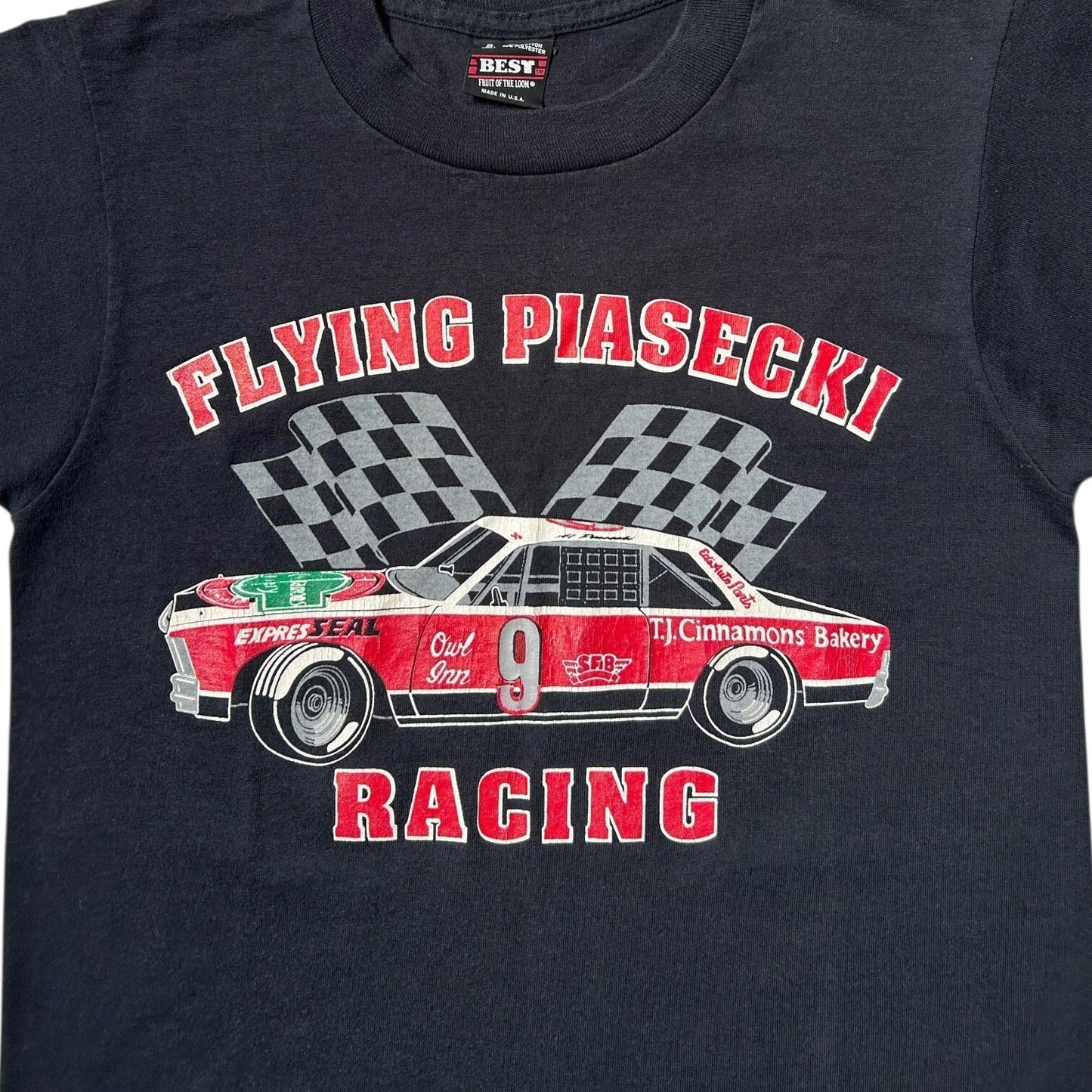 90s Vintage Flying Piasecki Racing T-shirt.