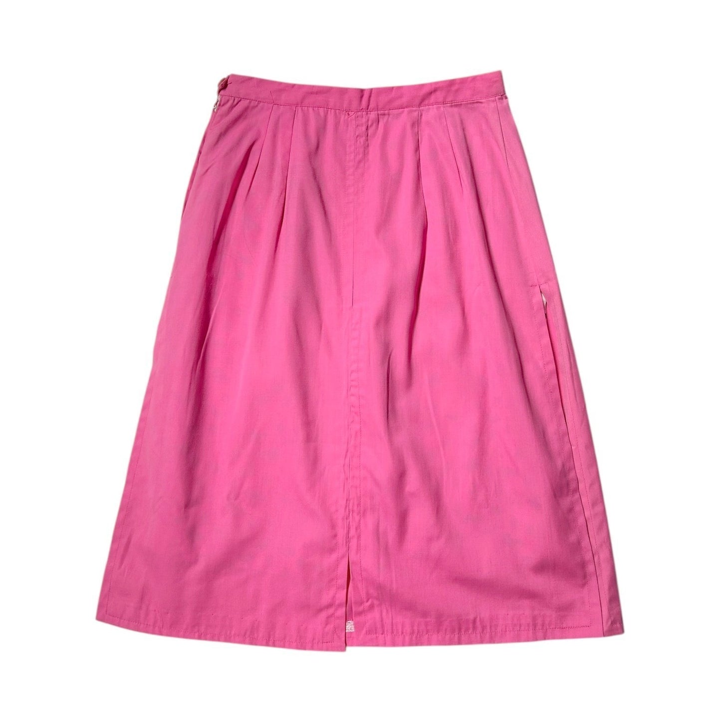 60s Vintage Highwaisted Skort Pink Skirt White Shorts Chicken Print Pantino.