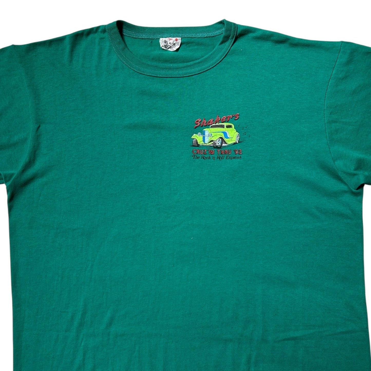 90s vintage Shaker’s Rock ‘n Roll Restaurant t-shirt.