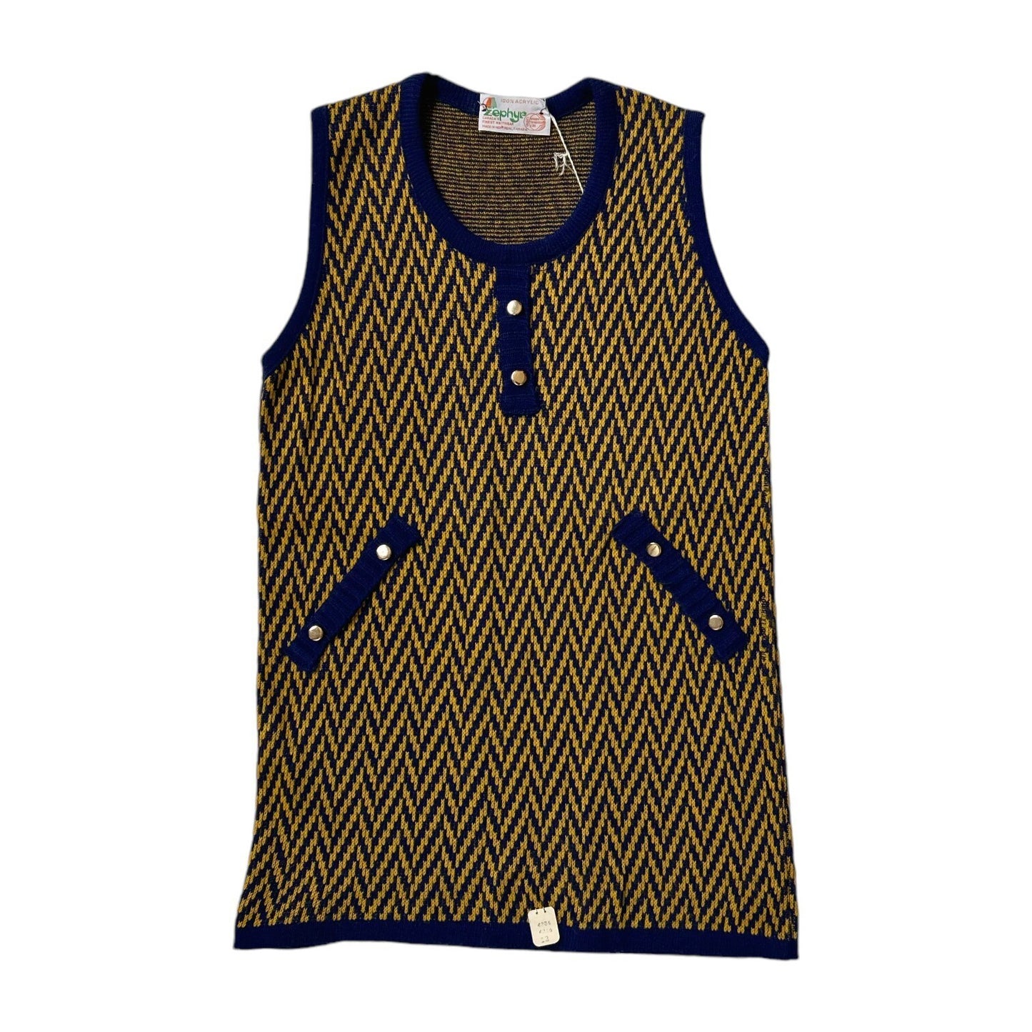 70s vintage sweater vest tank top.