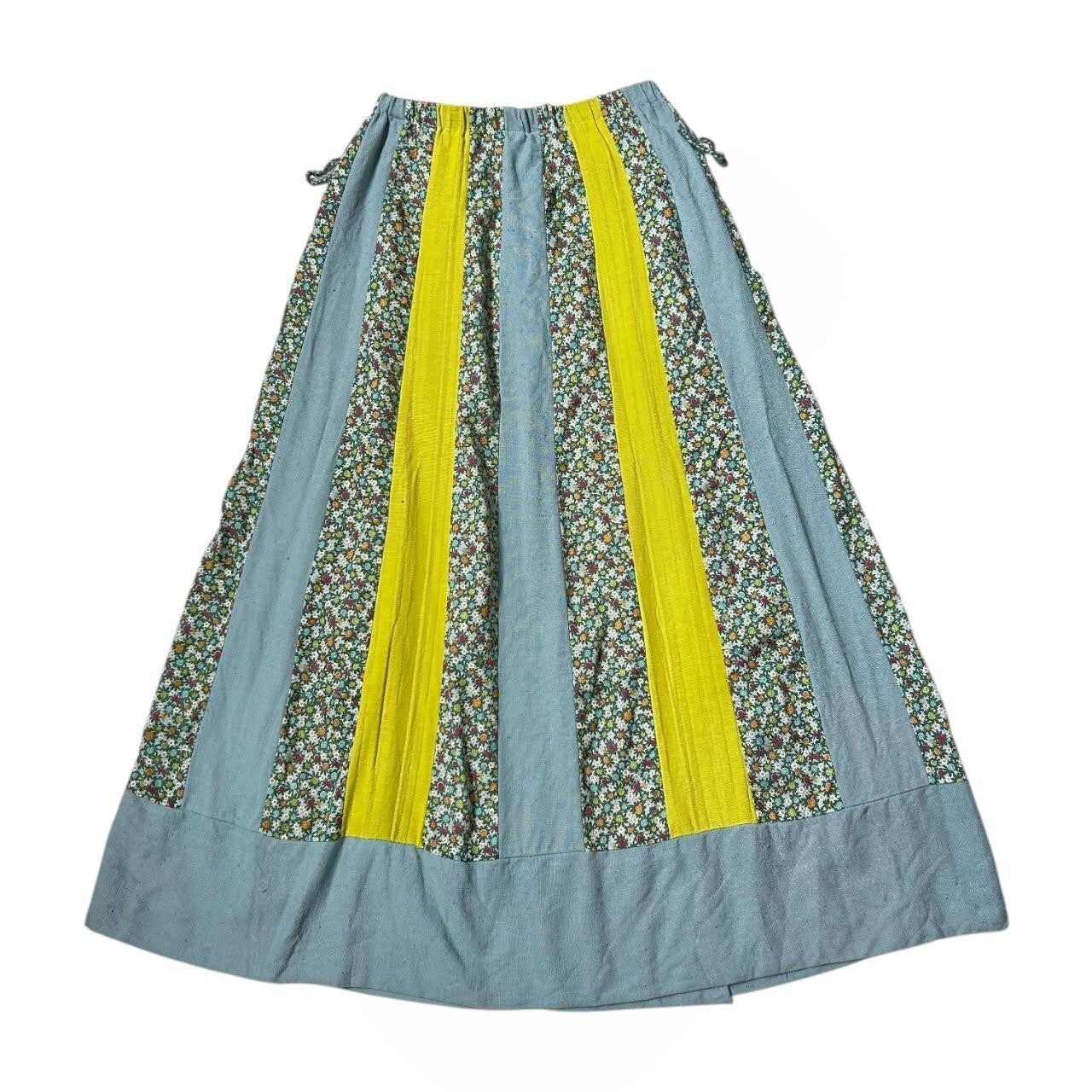 70s Vintage Patchwork Chessa Davis Skirt.