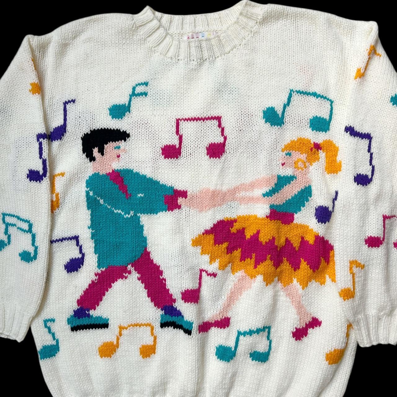 80s Vintage Freego Dance Sweater.