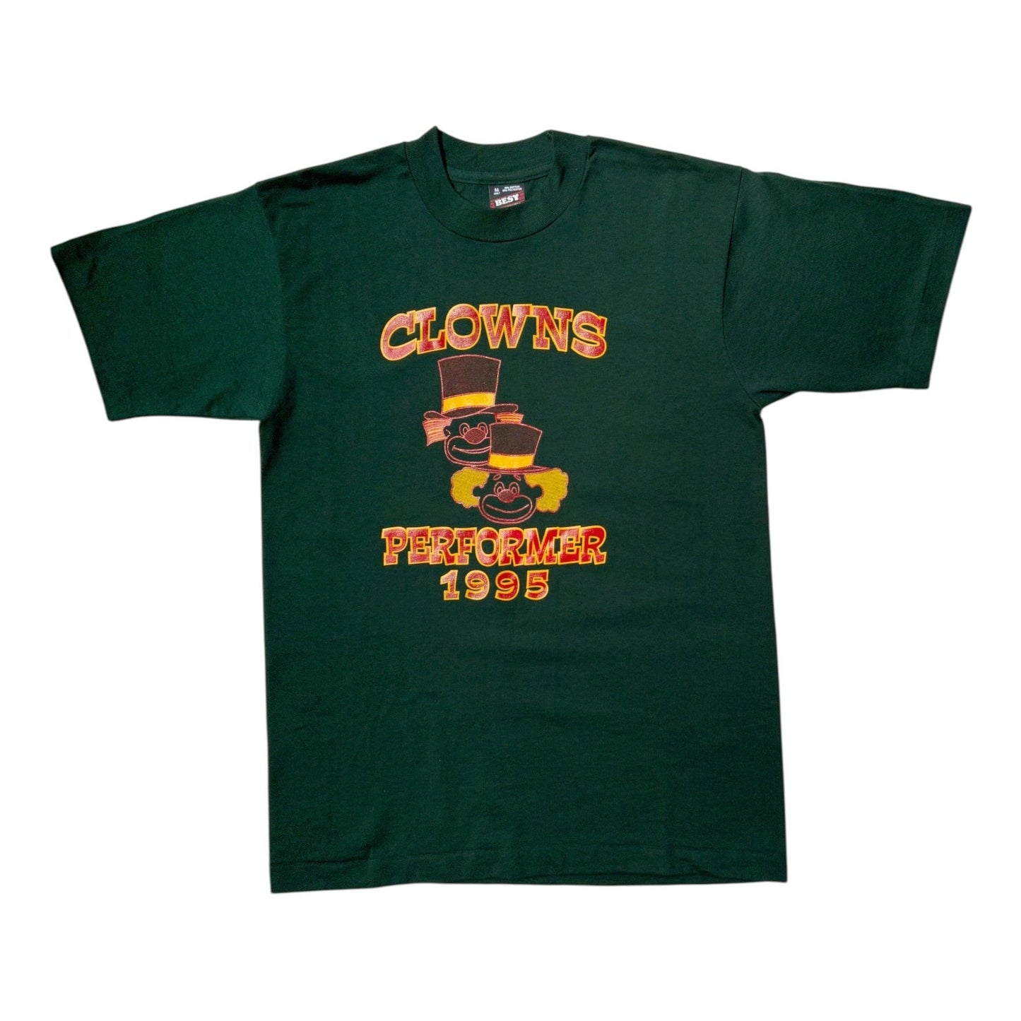 90s vintage Clowns Performer 1995 T-shirt.