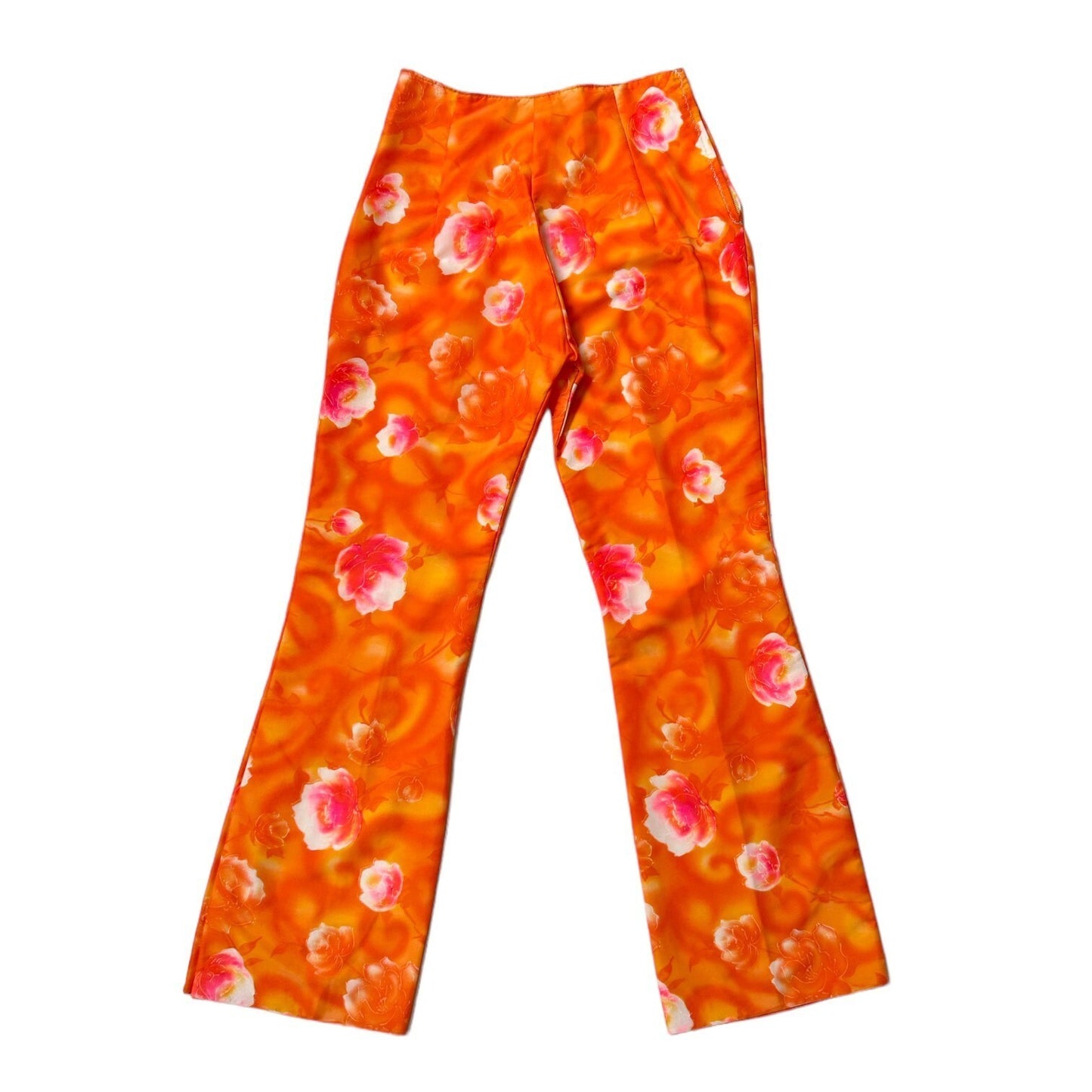 60s vintage psychedelic flare pants.