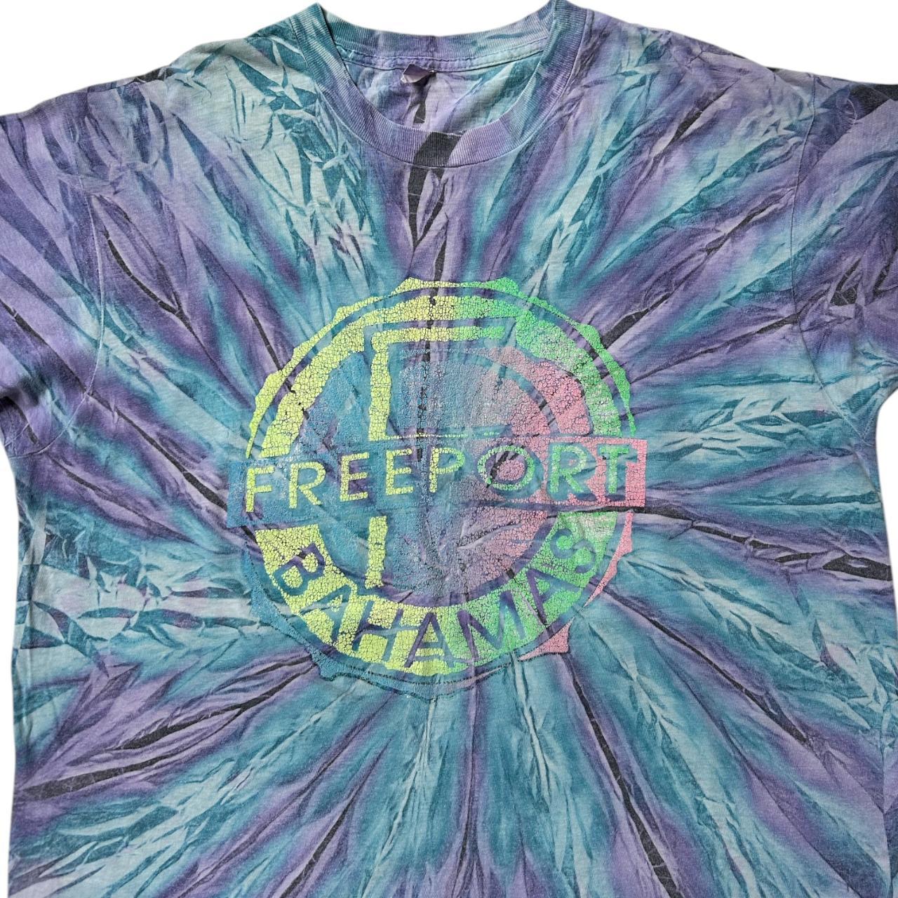 90s Vintage Tie Dye Bahamas T-shirt.