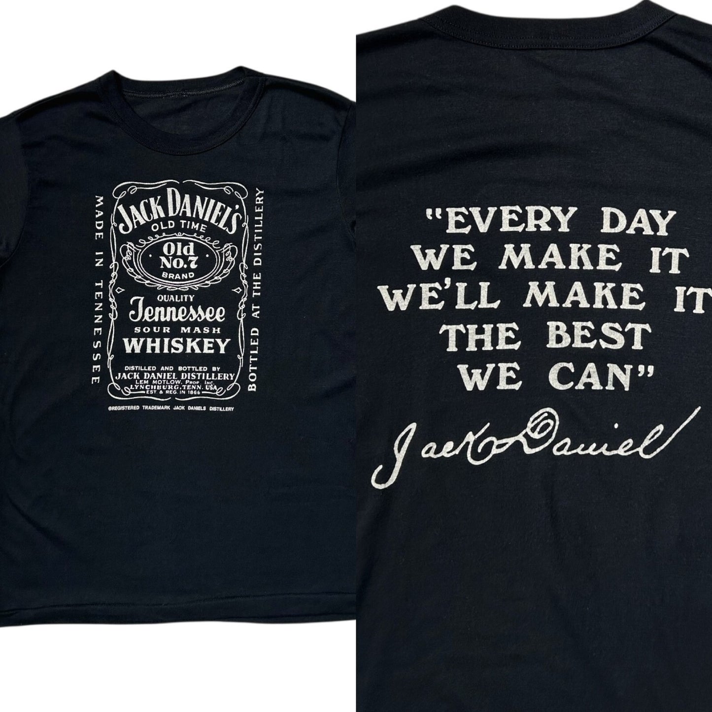 80s Vintage Jack Daniels T-shirt.