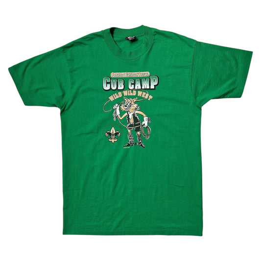 90s vintage Boy Scouts Cub Camp T-shirt.