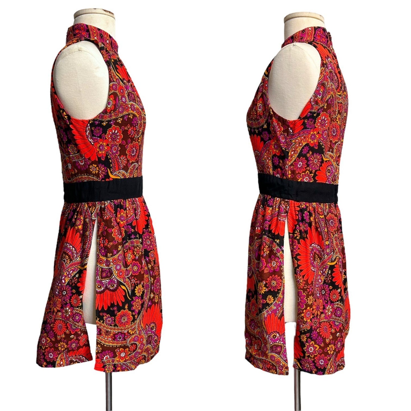 70s vintage psychedelic tunic top.