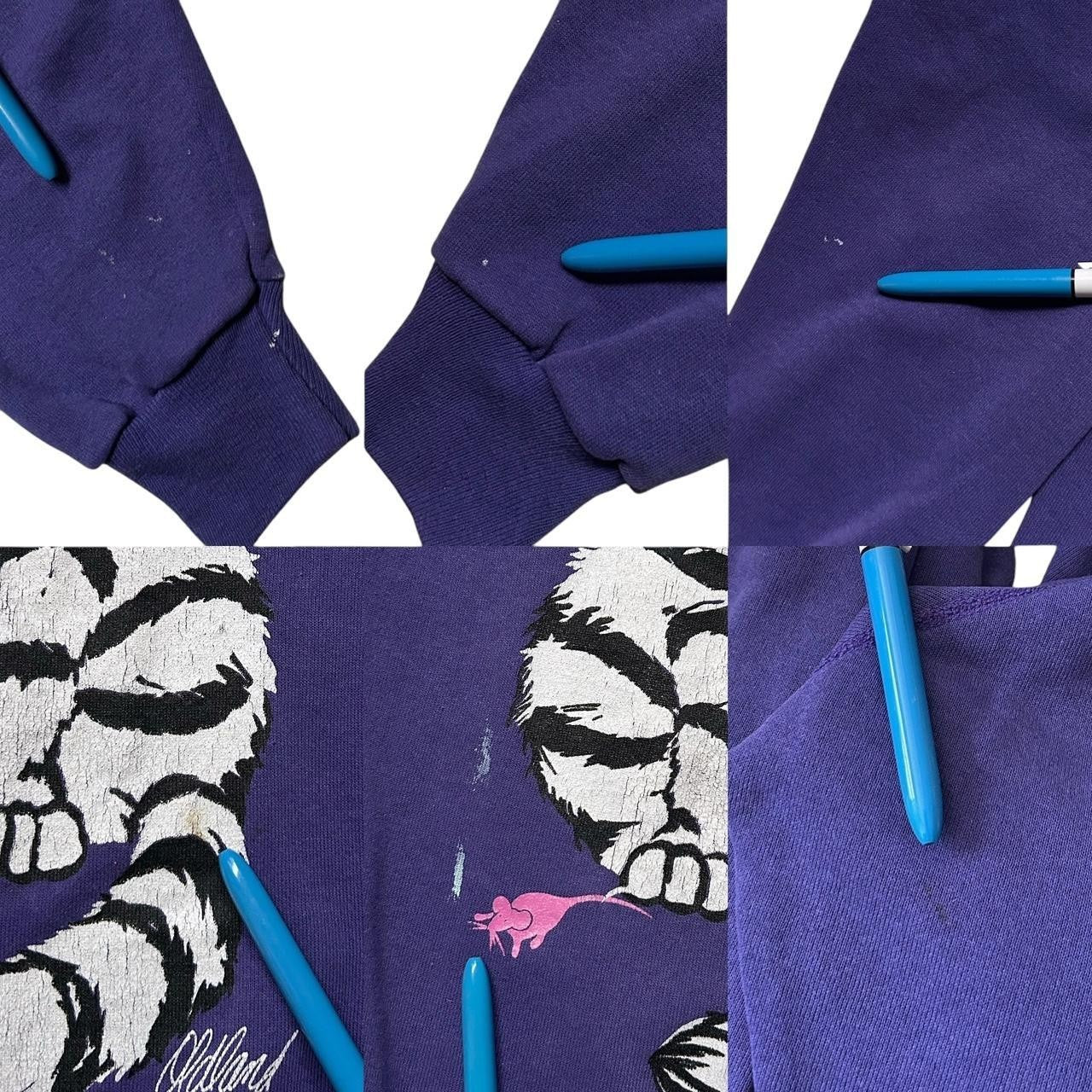 90s Vintage Oldland Cat Comic Sweatshirt.