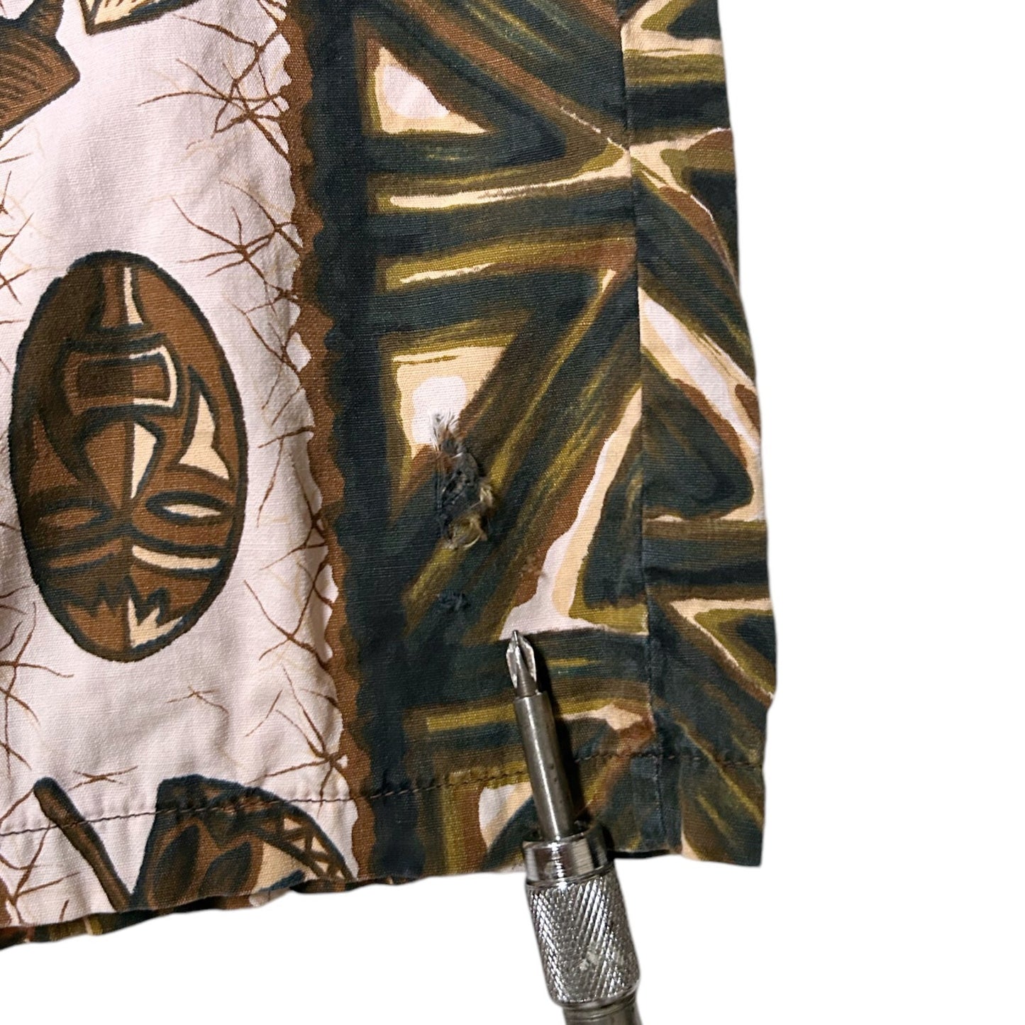 60s 70s Vintage Ui-Maikai Hawaiian Shirt.