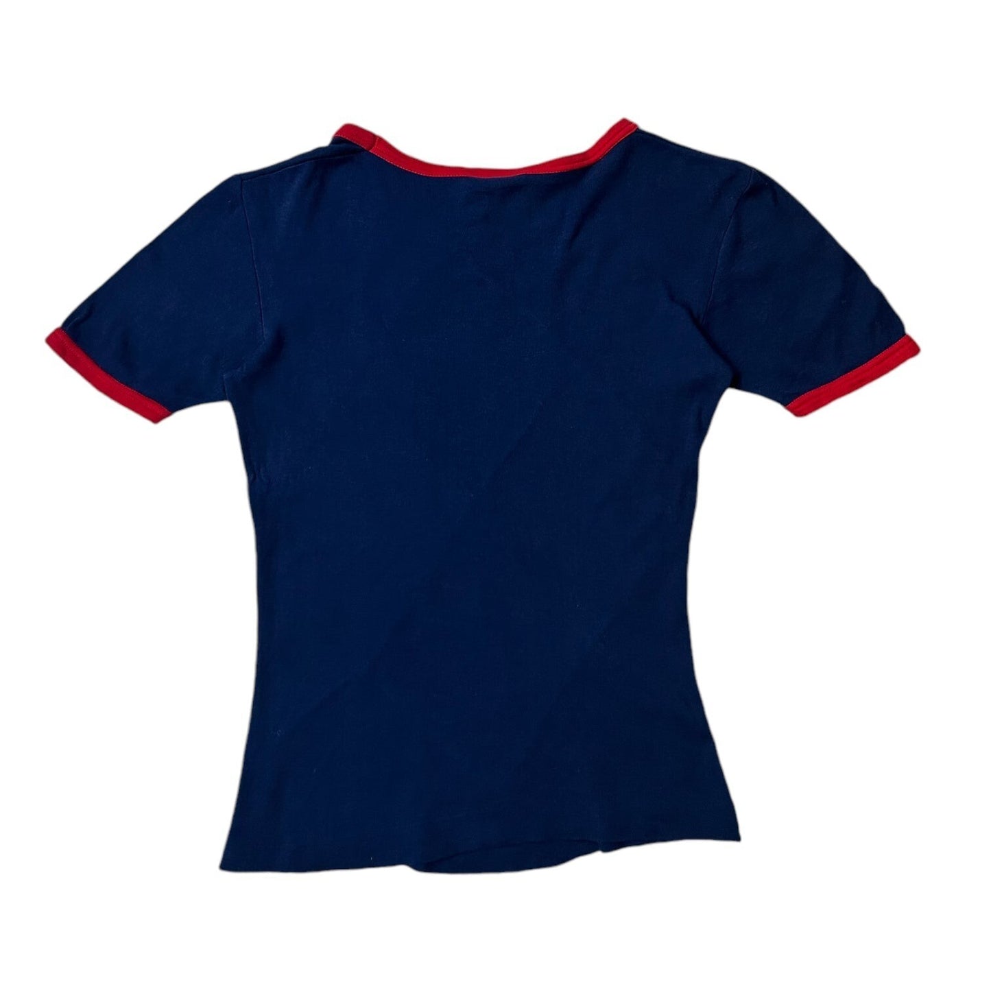 70s vintage patchwork baby tee by Wendt.