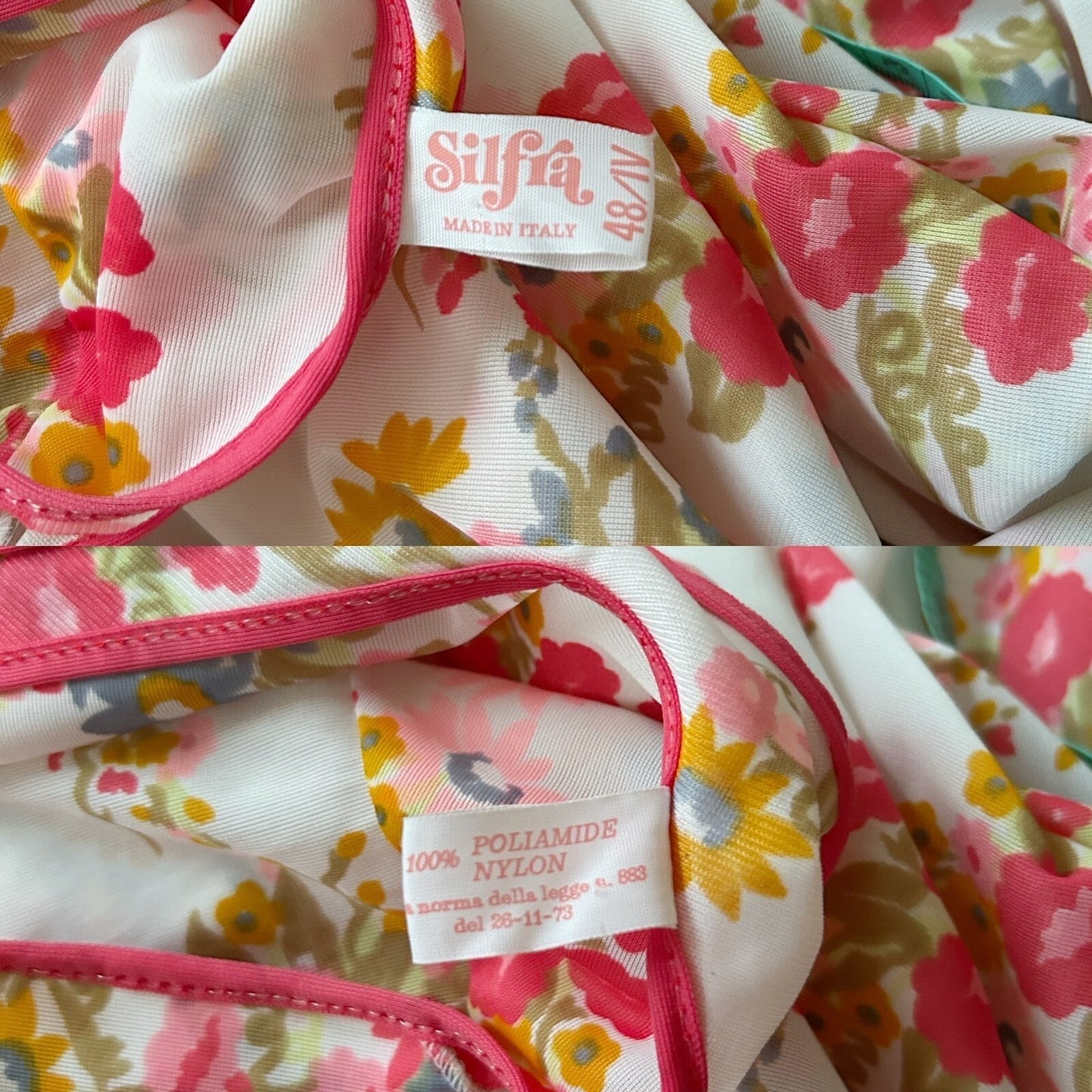 70s Vintage Floral Cutout Maxi Dress/Nightgown.