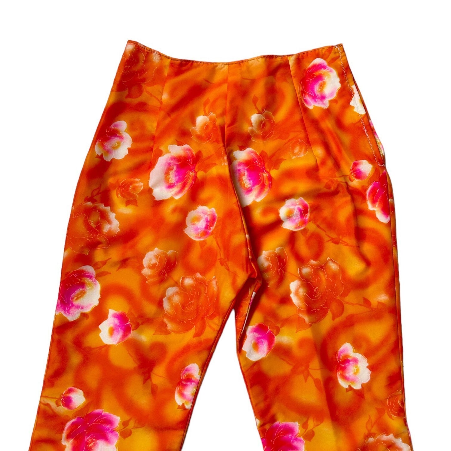 60s vintage psychedelic flare pants.