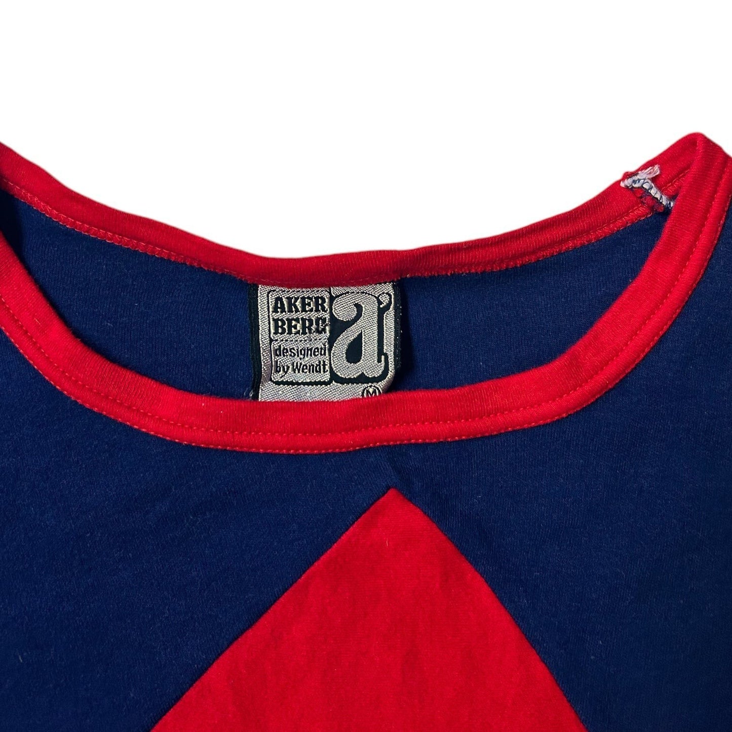 70s vintage patchwork baby tee by Wendt.