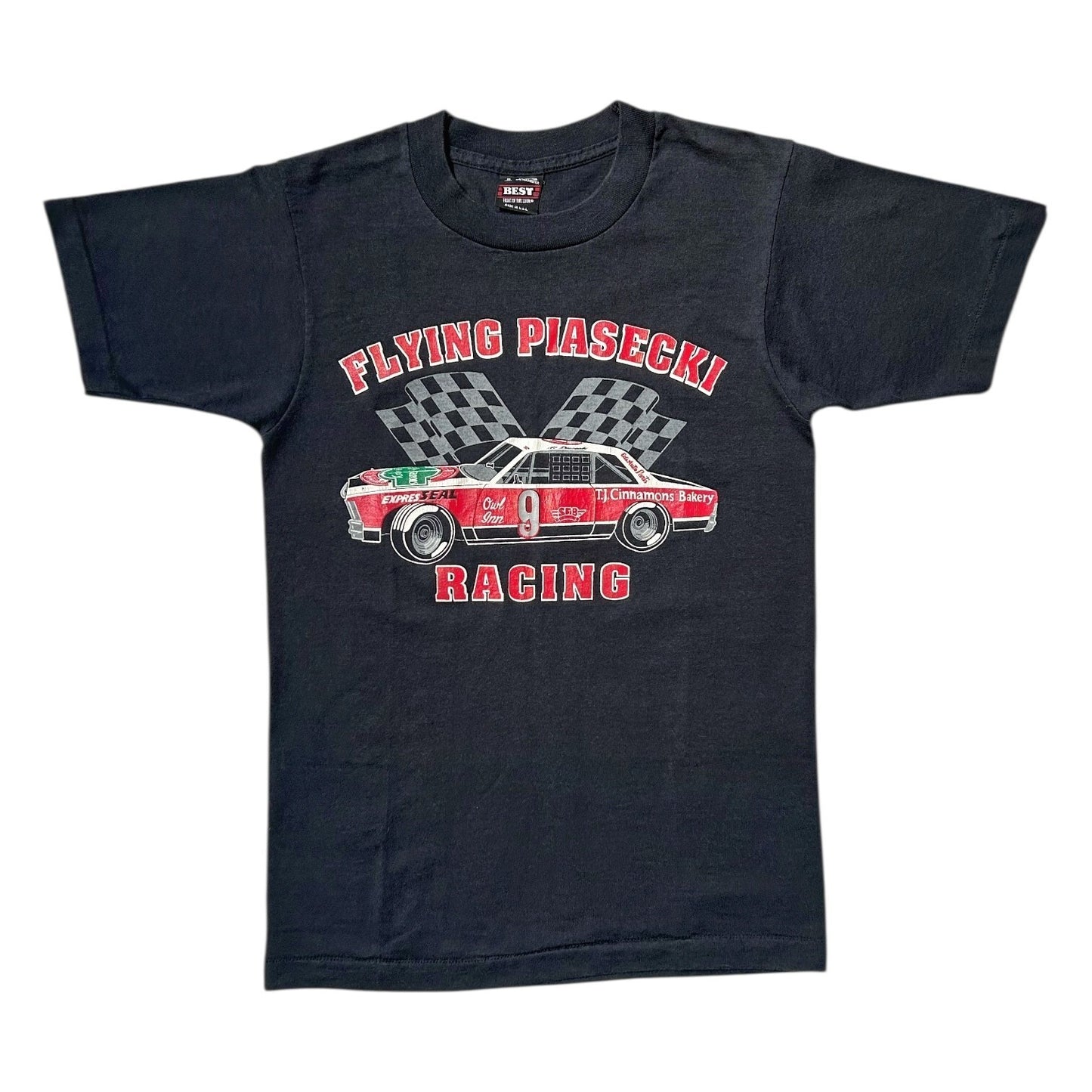 90s Vintage Flying Piasecki Racing T-shirt.