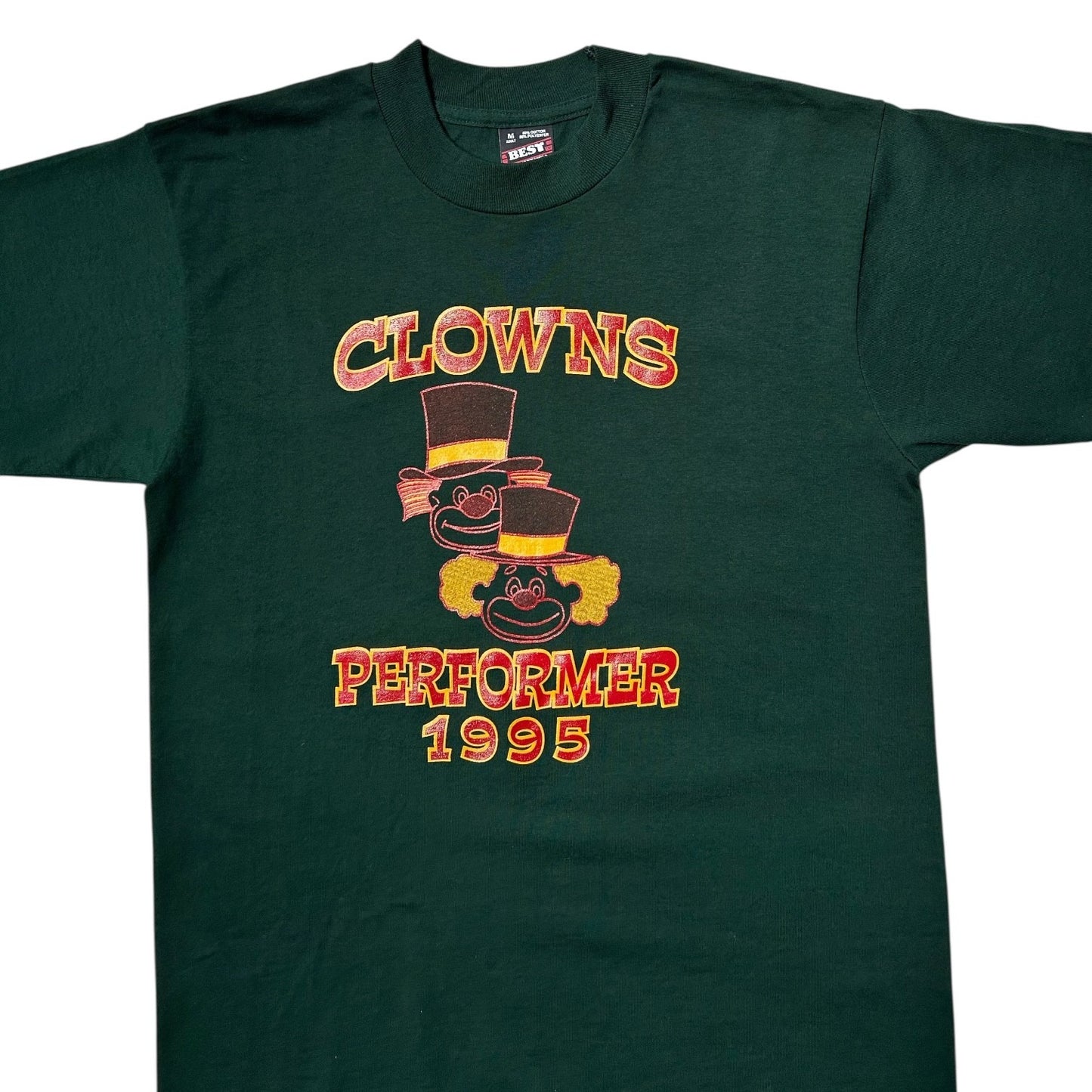 90s vintage Clowns Performer 1995 T-shirt.