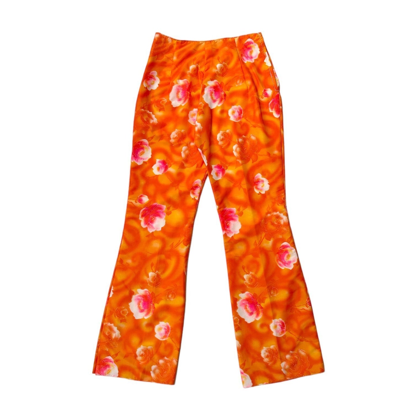 60s vintage psychedelic flare pants.