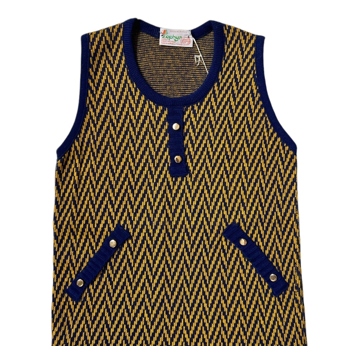 70s vintage sweater vest tank top.