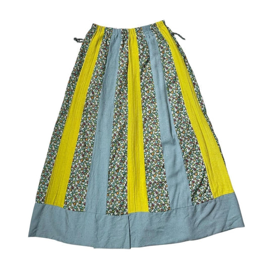 70s Vintage Patchwork Chessa Davis Skirt.
