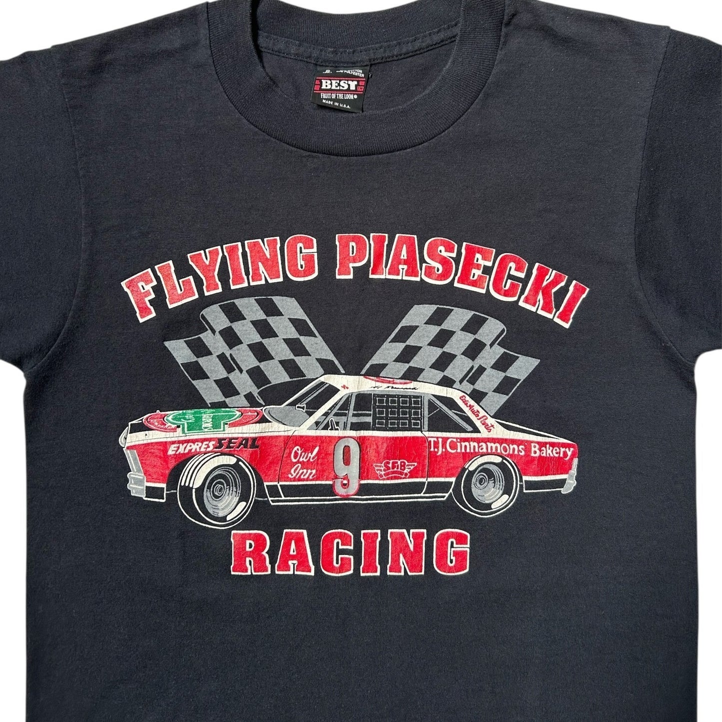 90s Vintage Flying Piasecki Racing T-shirt.